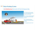 Automatic Barcode Ticket Dispenser Parking Barrier Systems